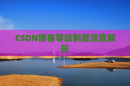 CSDN博客等级制度深度解析